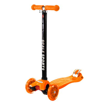 Adjustable Kids Push Kick Scooter with Light Up Wheels - Yahoo Shopping