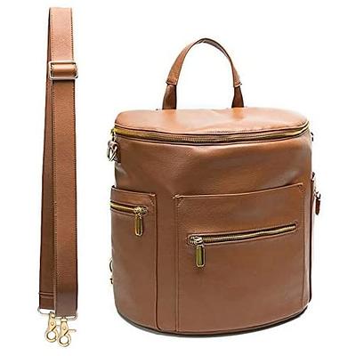 Fawn Design Diaper Bag in Cognac