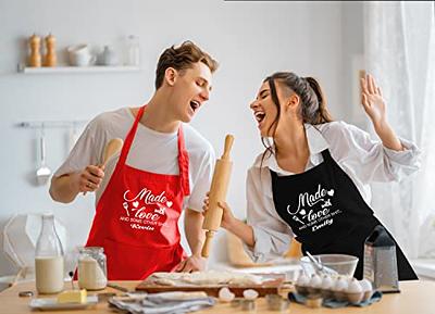 Customizable Funny Aprons for Women Men, Personalized Kitchen Apron with 2  Pockets, Cute Baking Gifts with Custom Name, Valentines Day Mothers Day  Christmas Housewarming Birthday Gifts for Mom Wife - Yahoo Shopping