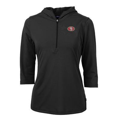 Women's Certo White San Francisco 49ers Rundown Lightweight Pullover Hoodie