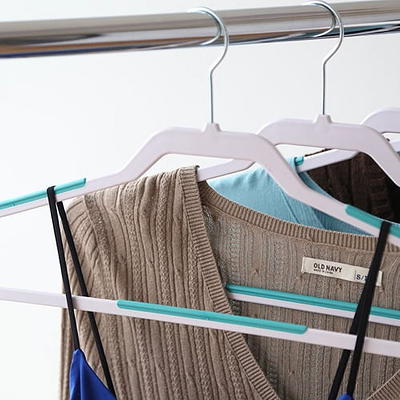 Lifemaster Durable Non-Slip Clothes Hangers - Premium Set of 30