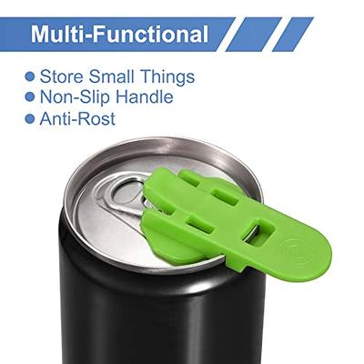 uxcell 2Pcs Manual Easy Can Opener, Beverage Can Cover Protector