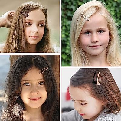 Cptots 16PCS Metal Snap Hair Clips Water Drop No Slip Hair Barrettes for  Women And Girls 2.36 Inch hair clips for thin hair - Yahoo Shopping