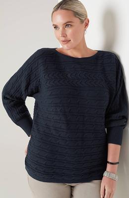 J. Jill Pintucked Sweater-Tunic