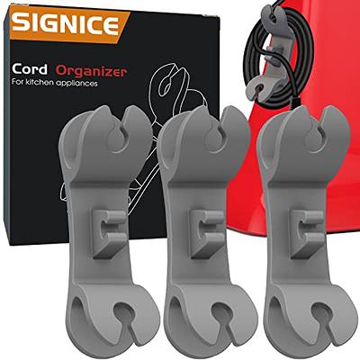  6 PCS Cord Organizer for Appliances Cord Wrap Cord Holder Cable Organizer  Cord Winder Cord Organizer for Kitchen Appliances for Mixer Blender, Coffee  Maker, Pressure Cooker and Air Fryer (6): Home