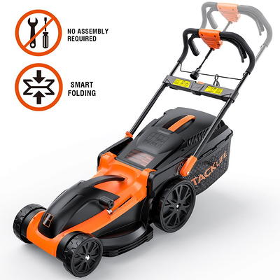  BLACK+DECKER Electric Lawn Mower, 12-Amp, 17-Inch (BEMW482BH)  : Patio, Lawn & Garden