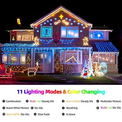 HOLIDAY SPIRIT - Color Changing Christmas Lights, 262ft 800 LED Color —  CHIMIYA