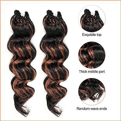  Toyotress Ocean Wave Crochet Hair - 9 Inch 8 Packs