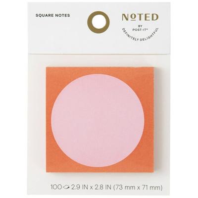 Post-it Notes Super Sticky Notes, 3 x 3, Saffron Red, 90 Sheets/Pad, 8 Pads/Pack