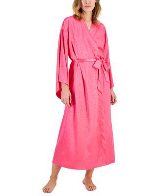 I.N.C. International Concepts Womens Animal Print Nightgown Robe Created  For Macys - Yahoo Shopping