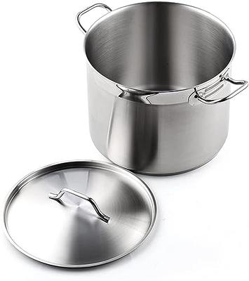 Cooks Standard 12 Quart Classic Stainless Steel Stockpot with Lid