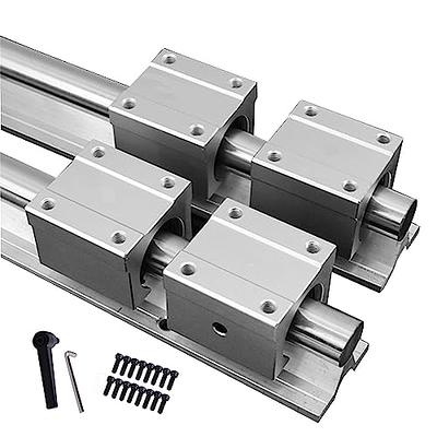 Mssoom Linear Rail Shaft GuideとLinear Bearing Slide Block、SBR12