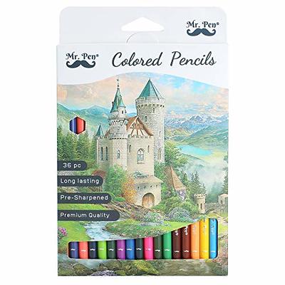 Mr. Pen- Colored Pencils, 36 Pack, Soft Core, Colored Pencils for Adult Coloring, Coloring Pencils, Color Pencils for Kids, Color Pencil Set, Coloring