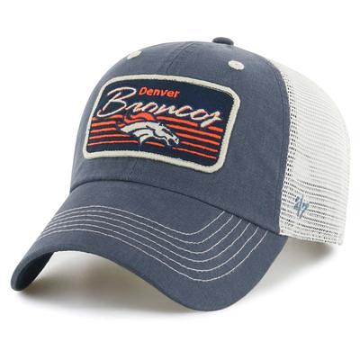 '47 Toddler Girls White Denver Broncos Surprise Clean Up Adjustable Hat - White