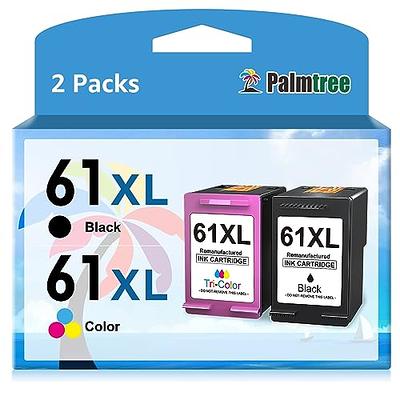 Inktopia Remanufactured Replacement for HP 62XL 62 XL Ink