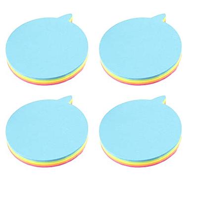 Pack of 4 - MINI Small 300 STICKY NOTEs - Blue + Green + Pink + Yellow -  1.5X2