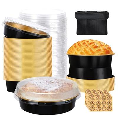 UPKOCH 3pcs 5 Loaf Tin Oven Bakeware Removable Bottom Round Cake Tin  Kitchen Non- Stick Bread Pan Cookie Aluminium Cake Pans Cake Pan Round Big Cake  Pan Egg Tart Pan Cheese Bread