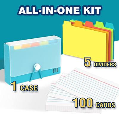  1InTheOffice Index Cards 4X6, Ruled Index Cards