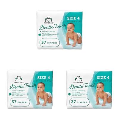 Brand - Mama Bear Gentle Touch Diapers, Hypoallergenic, Size 3 (42  Count), White, Pack of 1