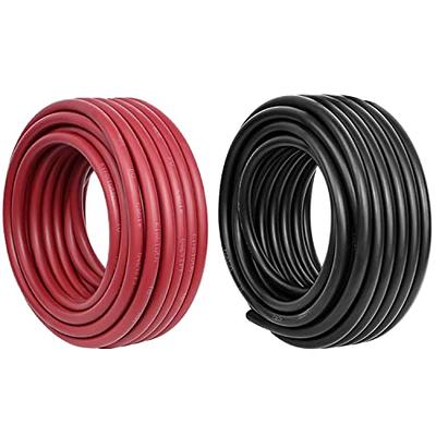 Kimbluth 10 Gauge Marine Wire 50FT Red + 50FT Black Tinned Copper Wire, 10  AWG Solar Cable OFC Oxygen Free Copper Wire for Solar Panel, Automotive,  Trailer, Marine, RV - Yahoo Shopping