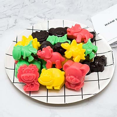 Candy Chocolate Molds Silicone, Non-stick Animal Jello Molds, Crayon Mold,  Silicone Baking Mold - BPA Free, Forest Theme with Different Animals,  including Dinosaurs, Bear, Lion and Butterfly, Set of 6 - Yahoo Shopping