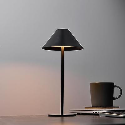 24CM LED Rechargeable Battery Operated Outdoor Touch Table Lamp Mood Light