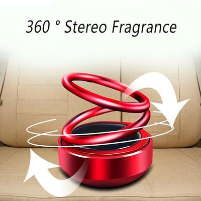 Portable Kinetic Molecular Heater Car Air Aromatherapy Double Ring