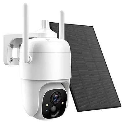 REOLINK Security Camera Wireless Outdoor, Pan Tilt Solar Powered, 5MP 2K+  Color Night Vision, 2.4/5GHz WiFi, 2-Way Talk, Works with Alexa/Google