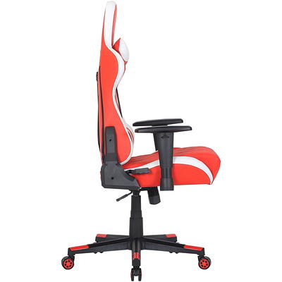 Commando Ergonomic Gaming Chair with Adjustable Gas Lift Seating, Lumbar  and Neck Support