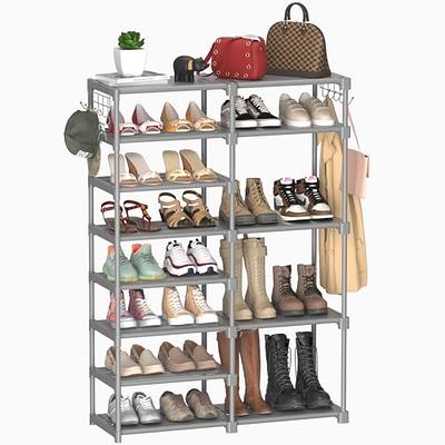 TIMEBAL timebal 8-tier shoe rack, stackable shoe storage organizer