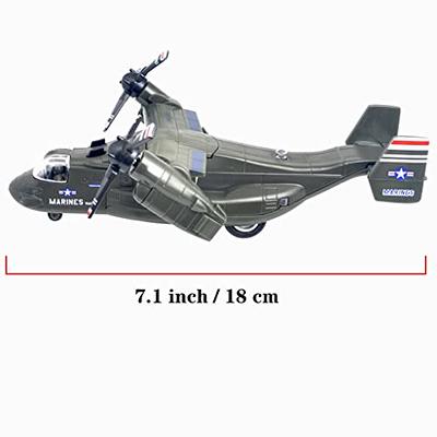 Metal Airplane Model Kit Blue Stealth Bombers and Fighter Planes Pull Back  Aircraft Real Jet Sound Plane Models Toys for Boys, Girls and Adults 