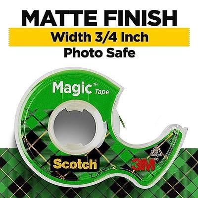 Scotch Book Tape, 3 in x 540 in, Excellent for Repairing