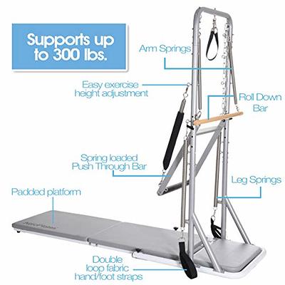 AeroPilates Precision Cadillac Studio Tower, Four Free Online  Expert-Guided Workouts Included