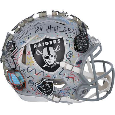 Charles Woodson Oakland Raiders Autographed Mitchell & Ness Black