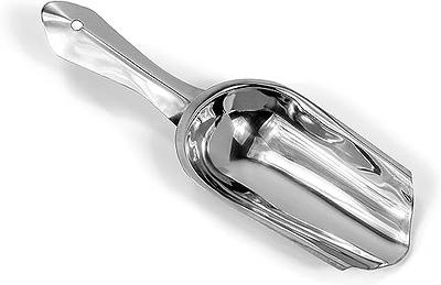 Unique Bargains Kitchen Stainless Steel Flour Shovel 10 Length Ice Cream  Scoops Silver Tone 1 Pc