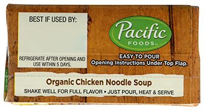 PACIFIC NATURAL FOODS Organic Chicken Noodle Soup, 17.6 oz