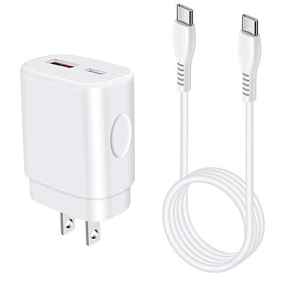 Type C Charger Fast Charging,2Pack 25W Phone Super Fast Charger Block with  6.6Ft USB C Charger Cable for Samsung Galaxy S24