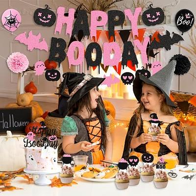 24pcs Halloween Decoration Spider Pumpkin Witch Straw Toppers