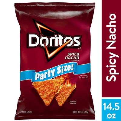 Doritos Cool Ranch Tortilla Snack Chips,Party Size, 14.05 oz Bag