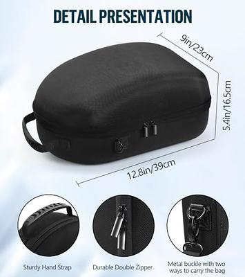 Hard Carrying Case Compatible with 2023 Meta Quest 3, Fit for Elite Head  Strap with Touch Controller, USB-C Cable, Battery and Charger Storage, VR