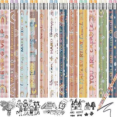 100 Pieces Scented Pencils Inspiring Pencils Motivational
