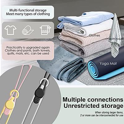 Tahaje Plastic Cord Storage Organizer with Lid, Large Desk Drawer Cable Box  with Wire Ties for Home Office Supplies, Phone Charger, Electronics