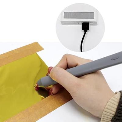 0.8mm USB Hot Foil Pen Heat Active Pen Heat-resistant Grip For DIY