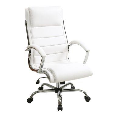 Lacoo Faux Leather High-Back Executive Office Chair with Lumbar