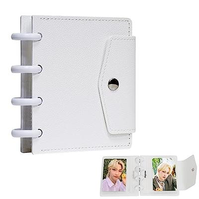 50PCS Photo Sleeves for 6 Ring Binder, A5 Binder Photo Page