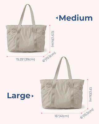 Women Tote Bag Large Shoulder Bag Top Handle Handbag With Yoga Mat Buckle  For Gym, Work, School