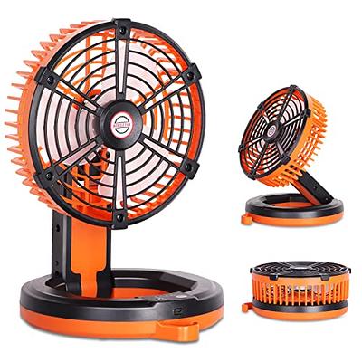 JISULIFE Desk Fan, Small Portable Battery Operated Desktop Fan with 4  Speeds, Max 15 Hrs, Strong Airflow, Ultra Quiet, 4000mAh USB Rechargeable  Electric Table Fan for Office/Room/Travel-Green - Yahoo Shopping