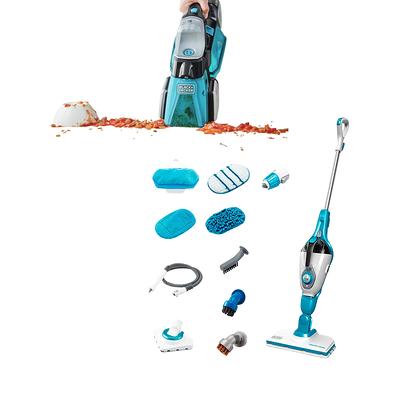 Black + Decker 7-in-1 Steam-mop With Steamglove Handheld Steamer