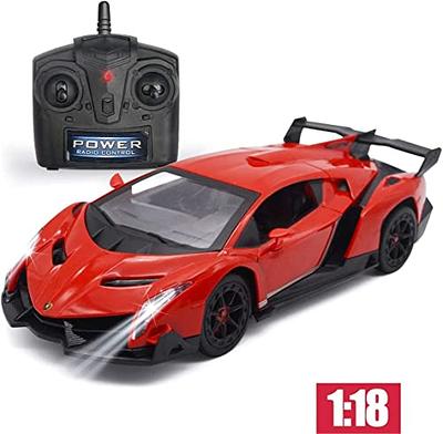 Remote Control Car 1:18 Scale Deformation Toy Car - Red