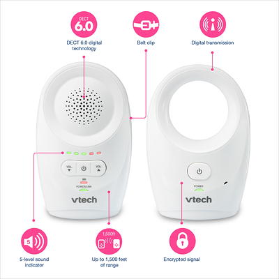 VTech DM223, Safe & Sound® DECT 6.0 Digital Audio Baby Monitor 